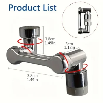 Plastic Rotating Extension Faucet