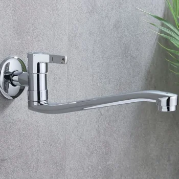 Stainless Steel Wall-Mounted Faucet